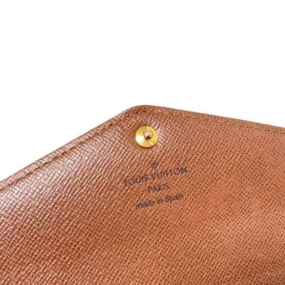 Louis Vuitton Long Wallet Monogram Portefeuille Sarah M60531 - - Picture 5 of 14